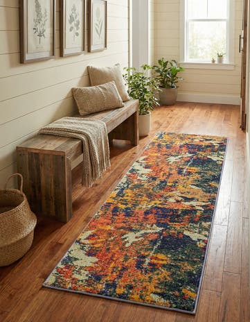 2' x 6' Washable Haerfest Runner Rug