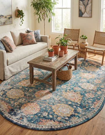 7' 10 x 10' 2 Lola Oval Rug