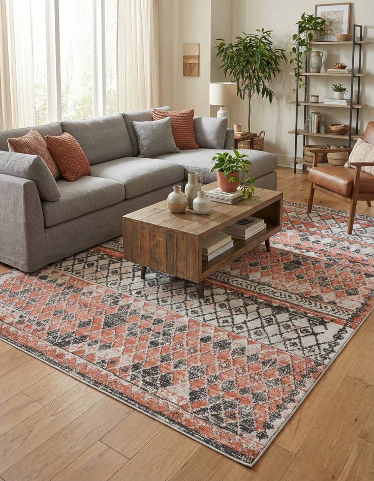 Detail image of 9' x 12' 2 Leipzig Rug