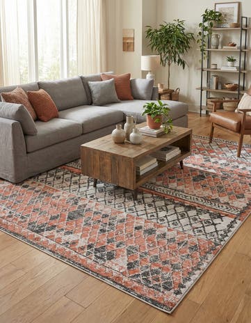 9' x 12' 2 Leipzig Rug