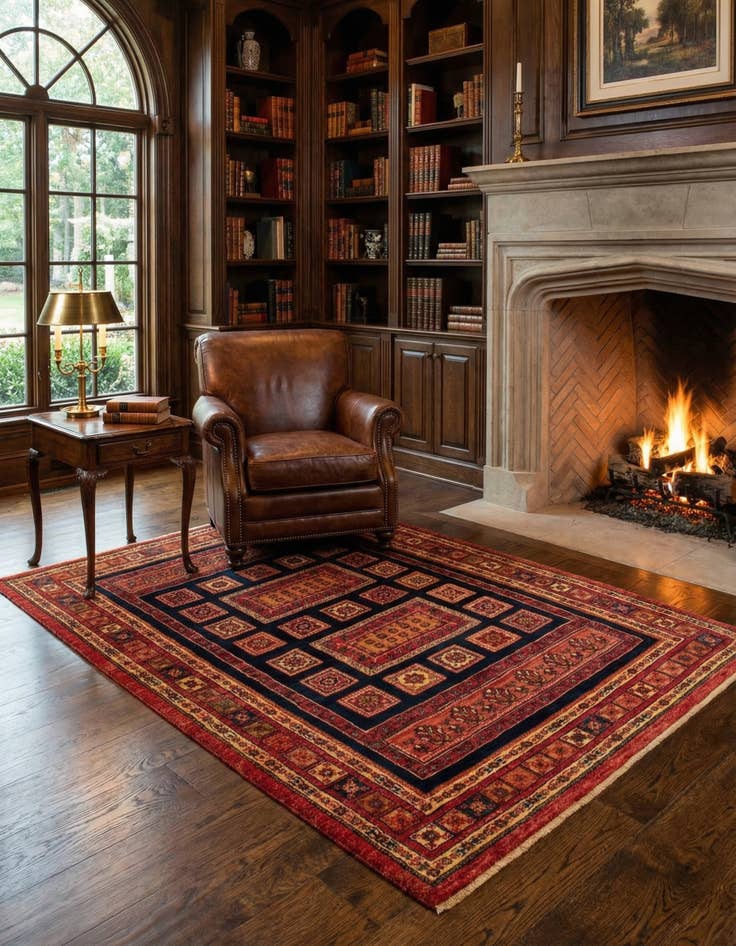 Detail image of 3' 6 x 5' 8 Kashkuli Rug