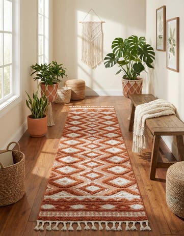 2' 7 x 12' Boho Runner Rug