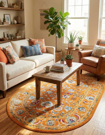 5' x 8' Aurelia Oval Rug