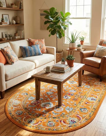 5' x 8' Aurelia Oval Rug