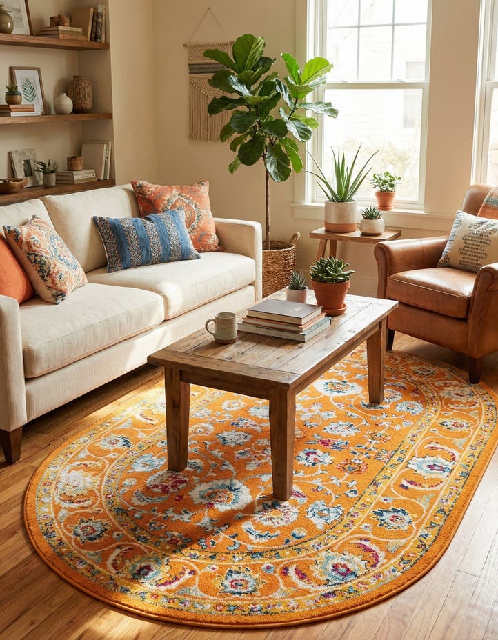 5' x 8' Aurelia Oval Rug