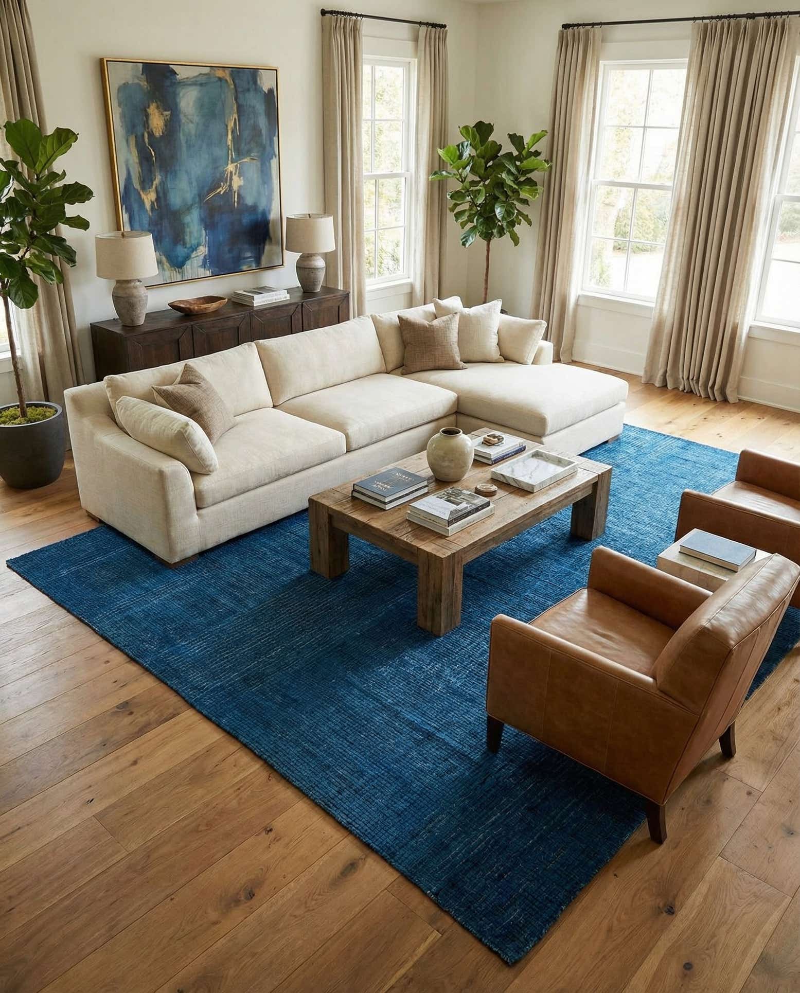 8' 10 x 11' 10 Hand Knotted Darya Wool Rug