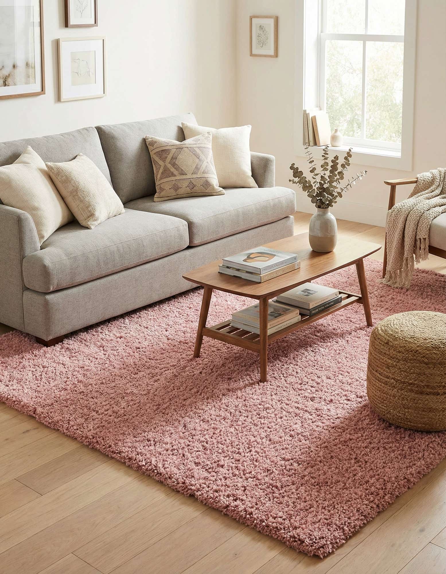 7' 8 x 7' 8 Zermatt Shag Square Rug
