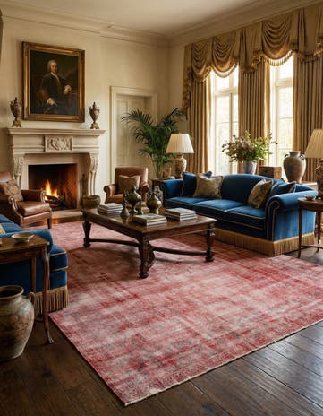 9' 6 x 12' 8 Vintage Royal Wool Rug