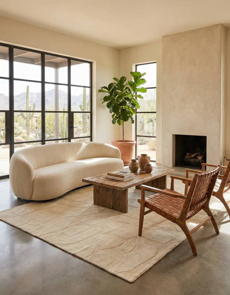 Detail image of  8' 5 x 12' 5  Hand Knotted Moroccan Wool Rug