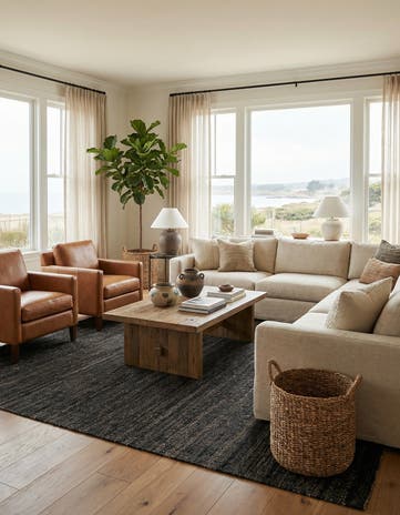 10' x 14' 1 Hand Woven Palm Beach Jute Rug