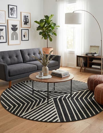 6' x 6' Oslo Round Rug