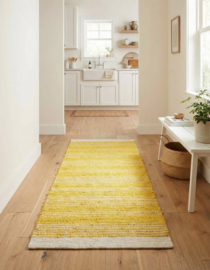 2' x 5' 1 Hand Woven Lariat Runner Rug