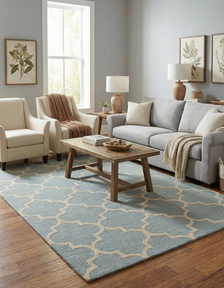 Detail image of 5' x 8' Luna Rug