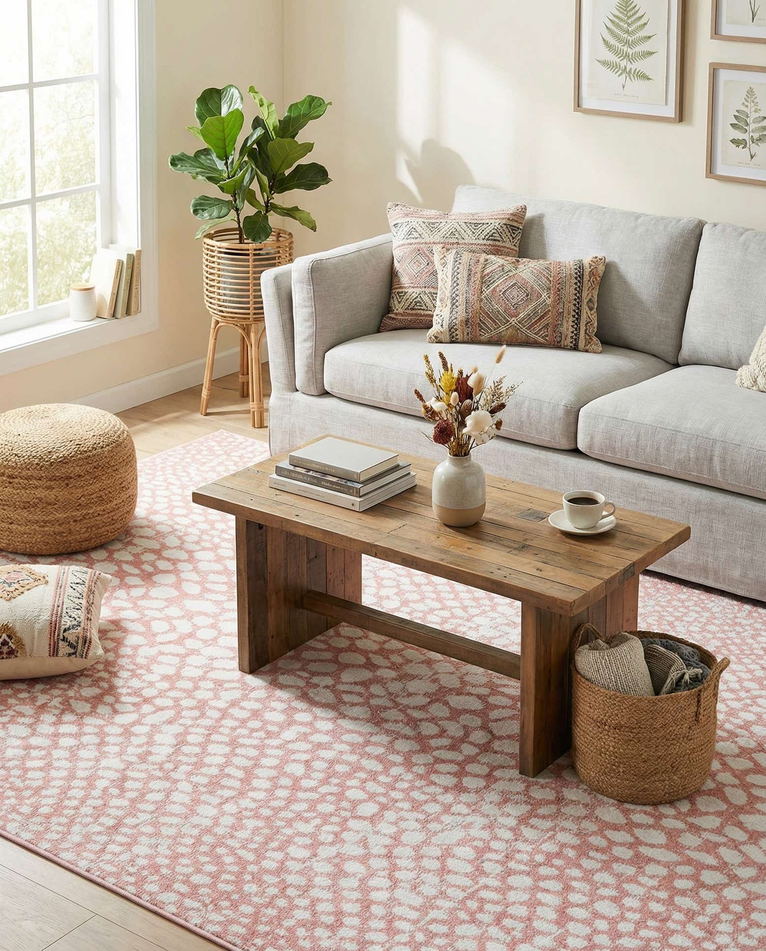 5' 3 x 8' Kamala Washable Rug