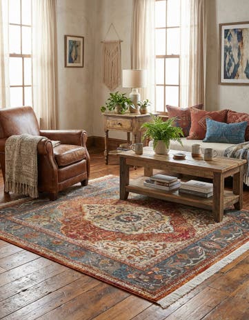 6' 1 x 6' 1 Santiago Square Rug