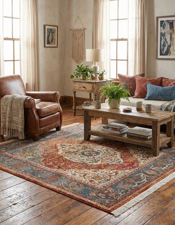 6' 1 x 6' 1 Santiago Square Rug