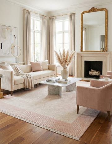 6' 7 x 9' 11 Hand Knotted Darya Wool Rug