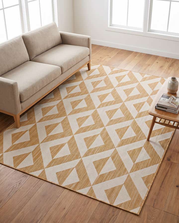 5' 3 x 8' Easy-Clean Jill Zarin Napa Indoor / Outdoor Rug