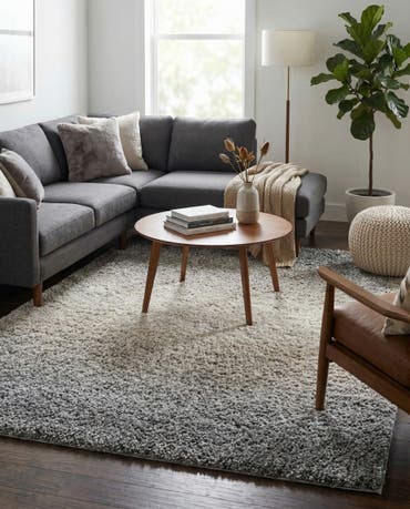  9' x 12' 2 Athena Shag Rug