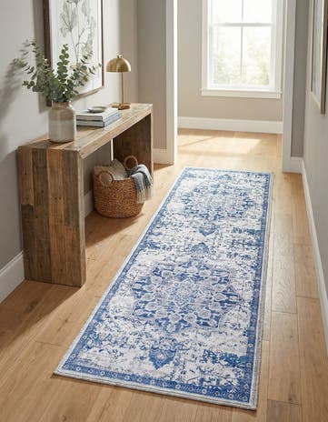 2' x 6' Washable Francesca Runner Rug