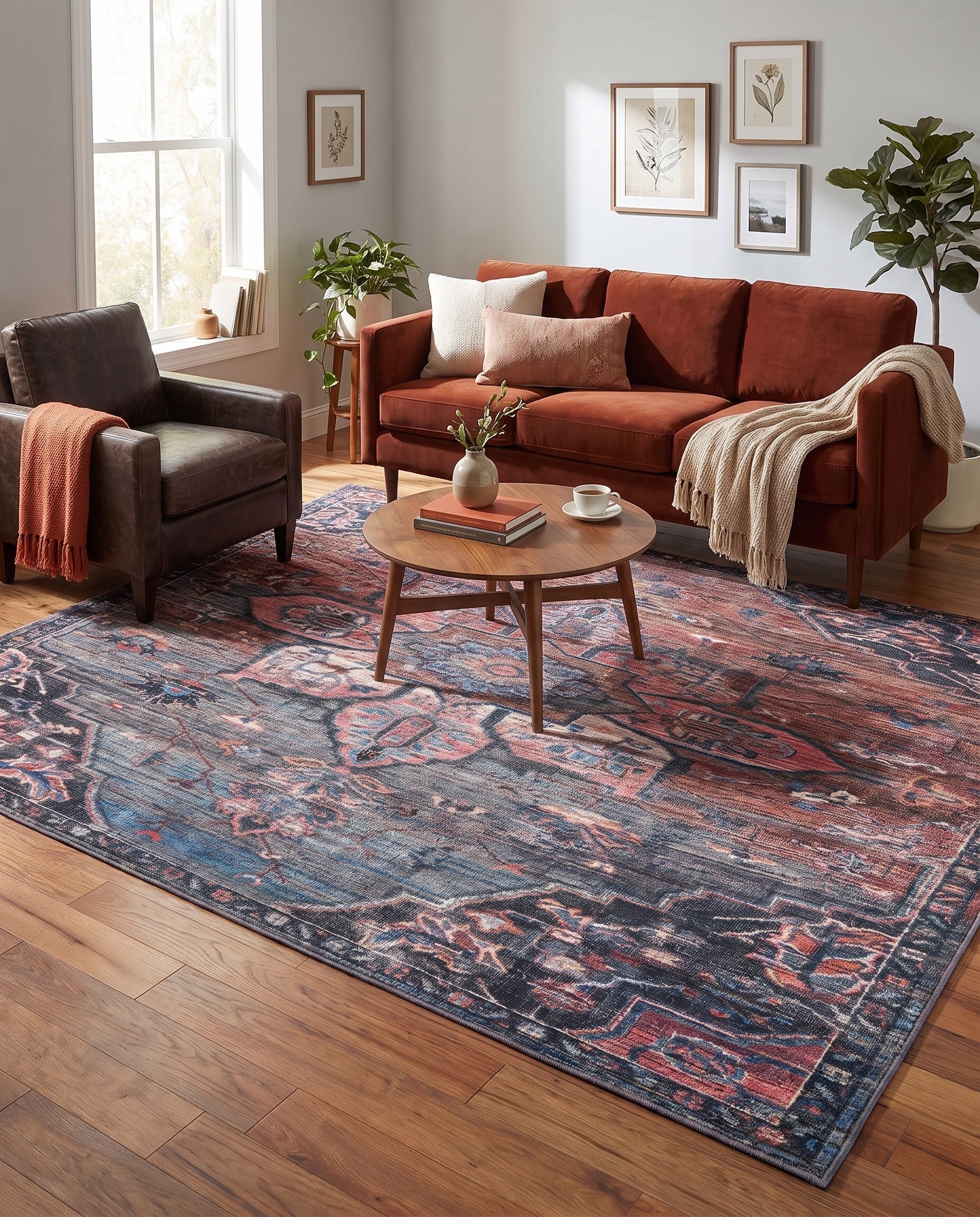 Washable Nostalgia Rug