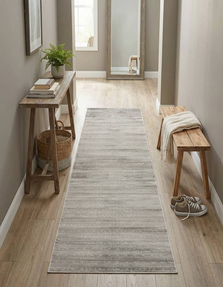 Detail image of 2' 2 x 6' Uptown Park Avenue Runner Rug