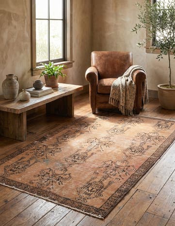 3' 1 x 5' 7 Hand Knotted Ultra Vintage Persian Wool Runner Rug