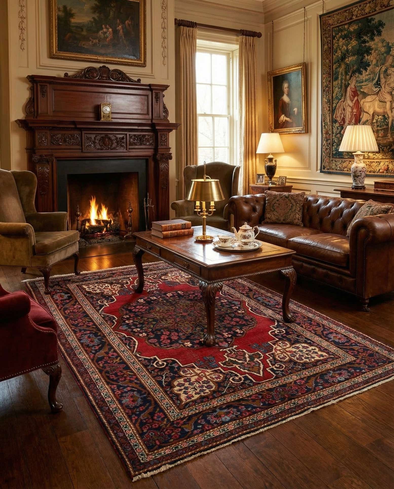 4' 6 x 6' 1 Bidjar Rug