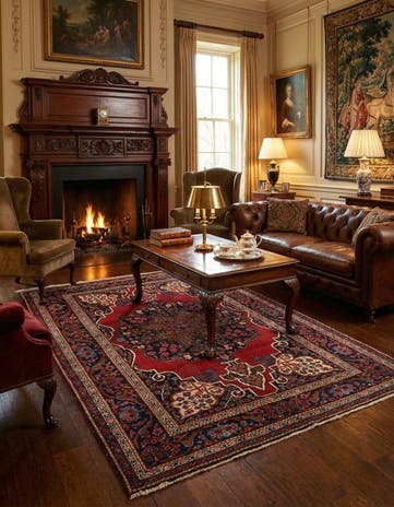 4' 6 x 6' 1 Bidjar Rug