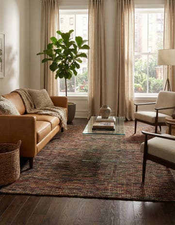 5' 5 x 8' Hand Knotted Darya Wool Rug