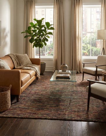 5' 5 x 8' Hand Knotted Darya Wool Rug