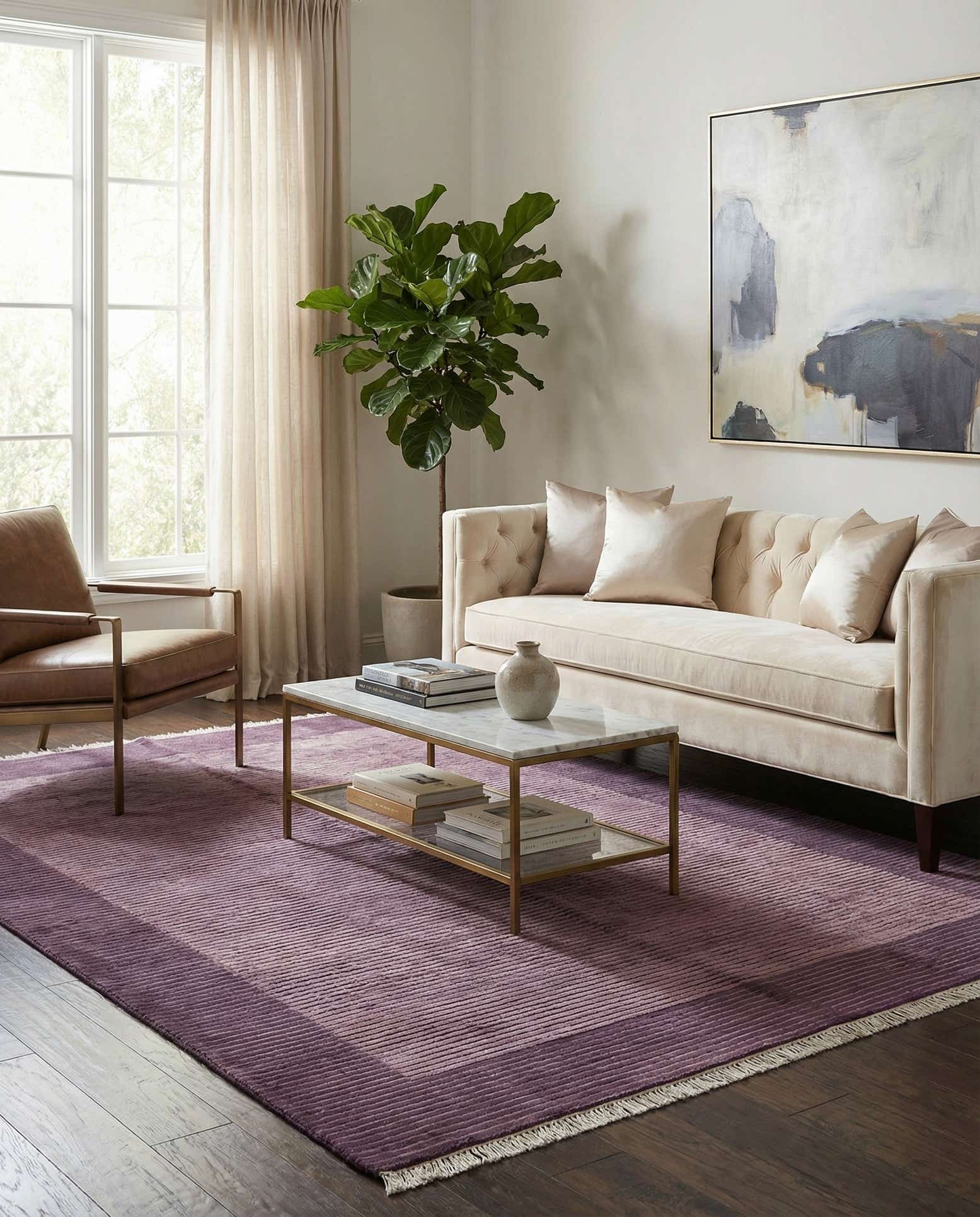5' 6 x 7' 10 Hand Knotted Darya Wool Rug
