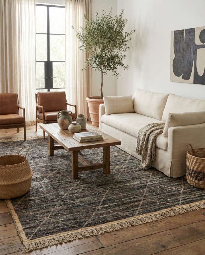 8' 1 x 10' 7 Moroccan Rug