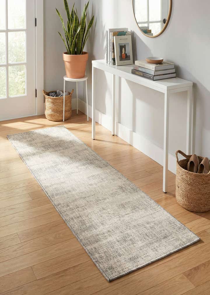 2' x 6' Easy-Clean Modern Indoor / Outdoor Runner Rug