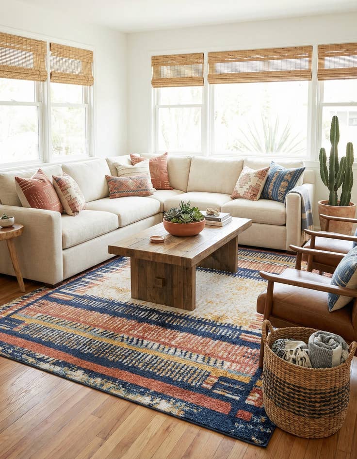 Detail image of  7' 10 x 10' Tagine Rug