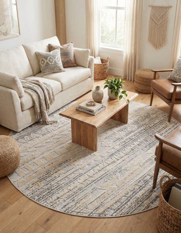 6' x 6' Arlo Round Rug