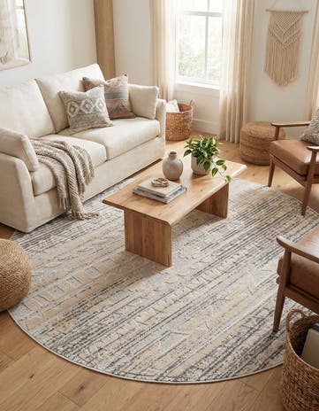 6' x 6' Arlo Round Rug