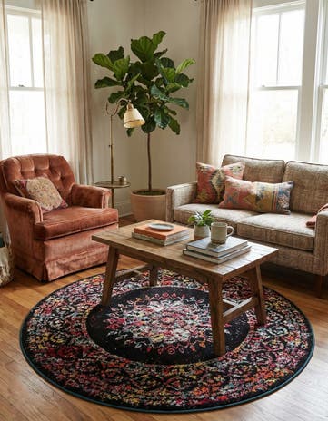 5' 3 x 5' 3 Madeline Round Rug