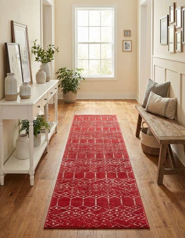 3' x 13' Paxon Trellis Runner Rug