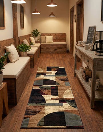 2' x 6' Cafe Runner Rug