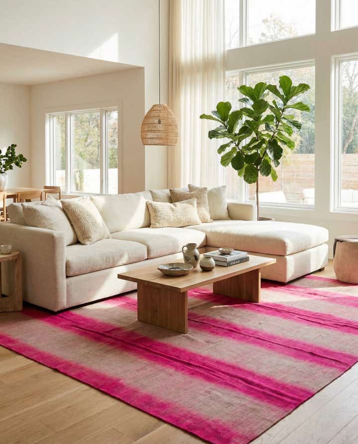 7' 10 x 10' 9 Hand Woven Kilim Modern Wool Rug