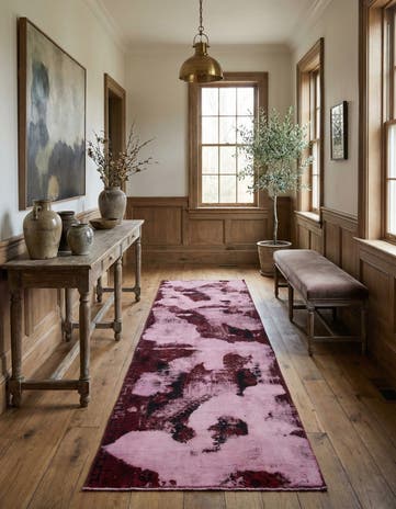 3' 5 x 8' Hand Knotted Ultra Vintage Persian Wool Runner Rug