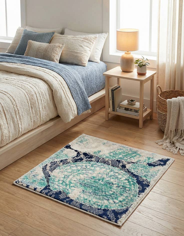 Detail image of  1' 4 x 1' 4 Ariel Sample Rug