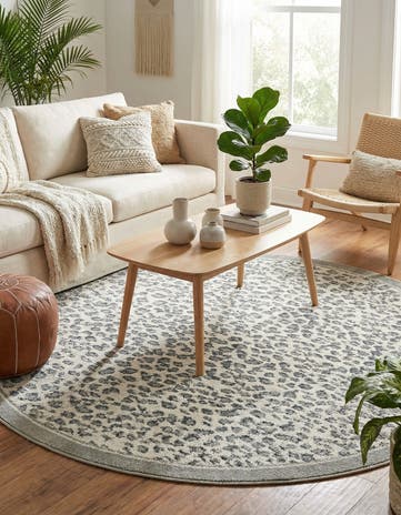 5' x 5' Savannah Round Rug