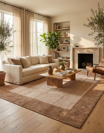 5' 8 x 7' 9 Hand Knotted Darya Wool Rug