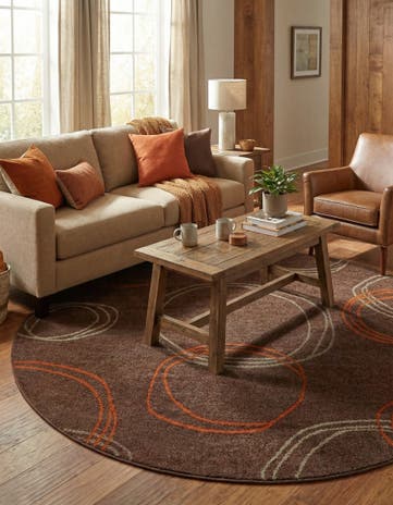 8' x 8' Equinox Round Rug