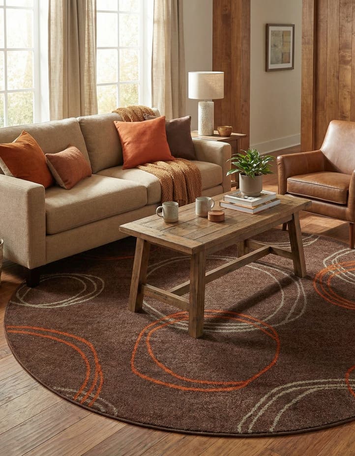 8' x 8' Equinox Round Rug