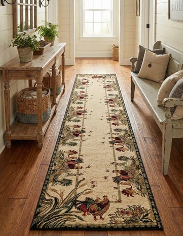 3' x 16' 5 Pastoral Runner Rug