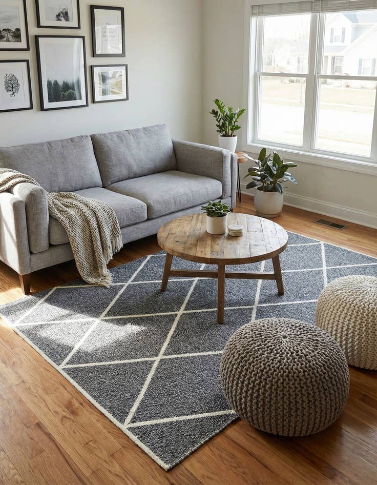 Detail image of 4' 2 x 6' Georgia Rug