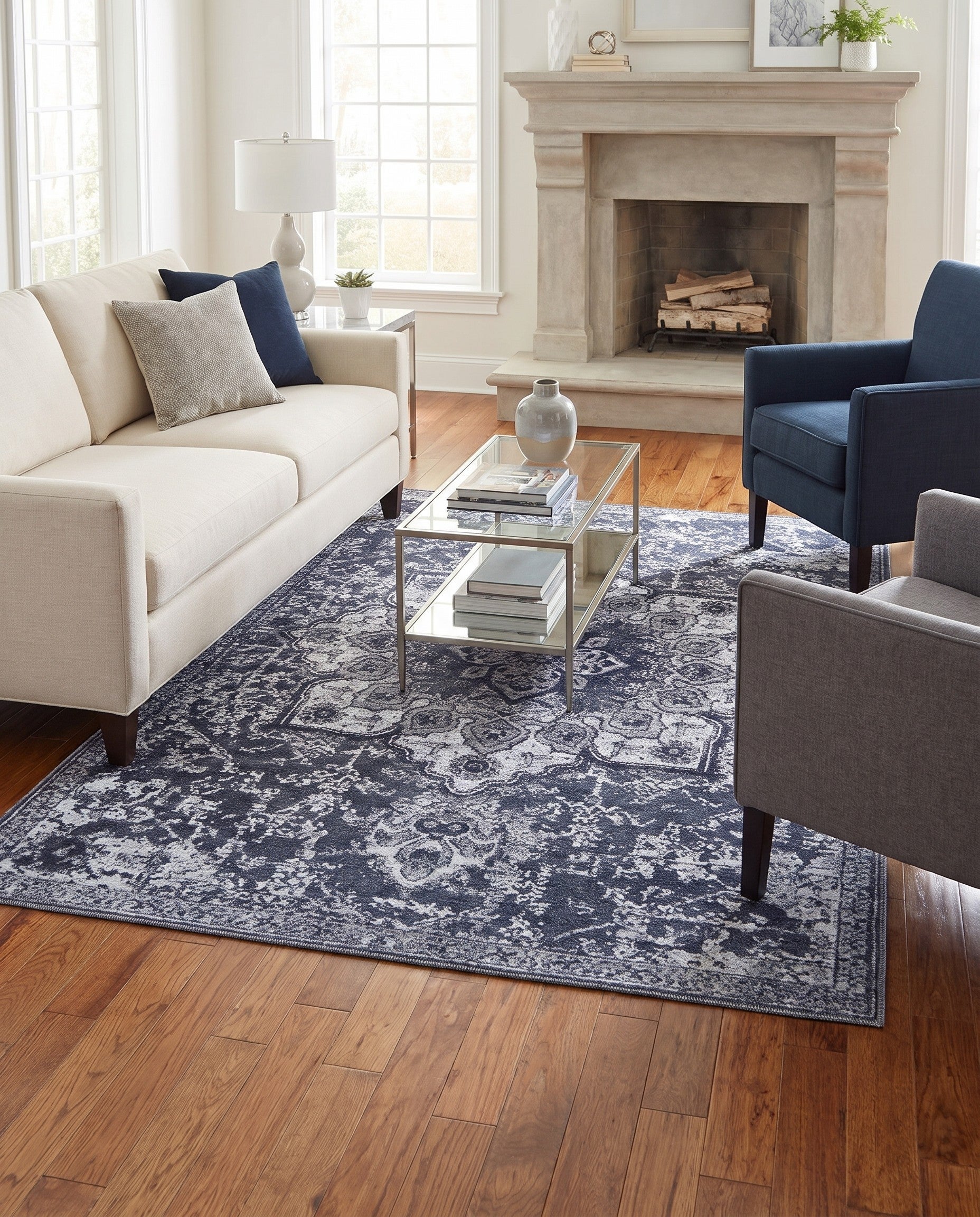 Dark Gray Renaissance Tapis